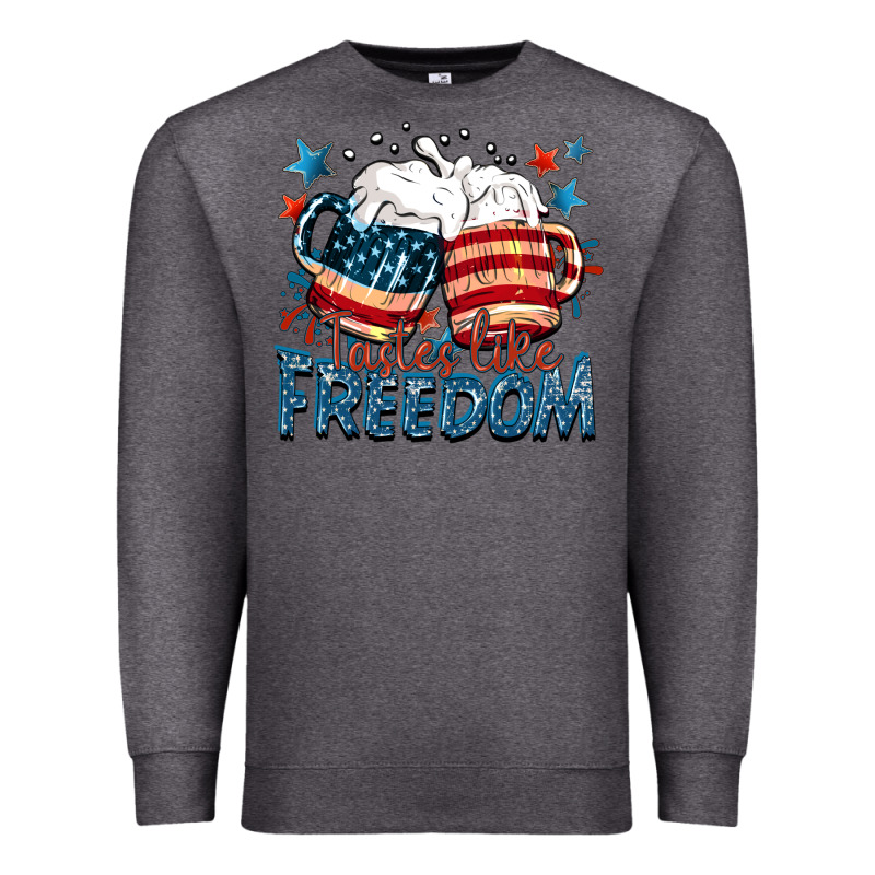 Tastes Like Freedom Premium Sweatshirt by FaDigitalArtStudio | Teevron