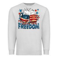 Dove Grey Tastes like freedom Premium Sweatshirt - FaDigitalArtStudio