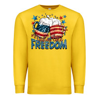 Lemon Tastes like freedom Premium Sweatshirt - FaDigitalArtStudio