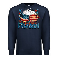 Navy Tastes like freedom Premium Sweatshirt - FaDigitalArtStudio