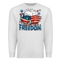 Oatmeal Heather Tastes like freedom Premium Sweatshirt - FaDigitalArtStudio