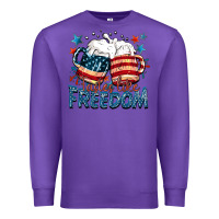Purple Tastes like freedom Premium Sweatshirt - FaDigitalArtStudio