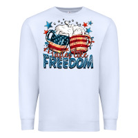 White Tastes like freedom Premium Sweatshirt - FaDigitalArtStudio