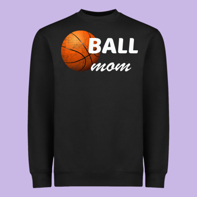Ball Mom Heavyweight Sweatshirt Designed By Bettercallsaul