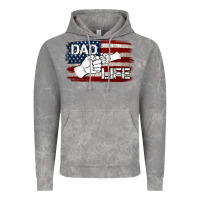 Cloud Rock Dad Life with American Flag Vintage Hoodie - Jasminsmagicworld