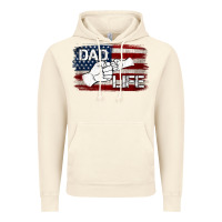 Vintage Artic Dad Life with American Flag Vintage Hoodie - Jasminsmagicworld