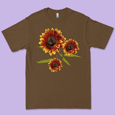 Ring O Fine Sunflower Premium Tee Designed By Lillyallendesigns