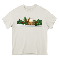 Cream Christmas cookie jar Heavy Core Tee - Jasminsmagicworld