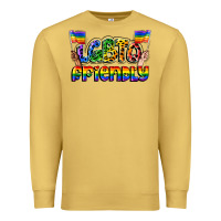 Antique Gold lgbtq friendly pride Premium Sweatshirt - FaDigitalArtStudio