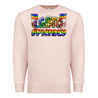 Pale Pink lgbtq friendly pride Premium Sweatshirt - FaDigitalArtStudio