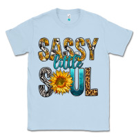 Dusty Blue Sassy Little Soul Classic Tee - BundleAndBundleShop
