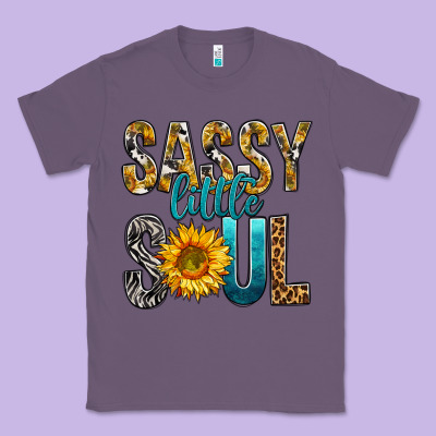 Sassy Little Soul Classic Tee Designed By Bundleandbundleshop