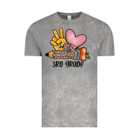 Cloud Rock peace love 3rd grade Vintage Tee - JahusDesignShop