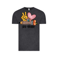 Vintage Black peace love 3rd grade Vintage Tee - JahusDesignShop