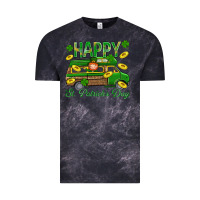 Cloud Black Happy St. Patricks Day Vintage Tee - BundleAndBundleShop