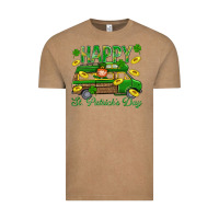 Vintage Coffee Happy St. Patricks Day Vintage Tee - BundleAndBundleShop