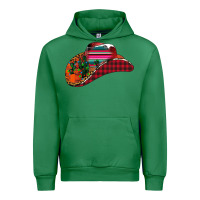 Emerald Christmas Cowboy Urban Hoodie - CowhideDigitalArt