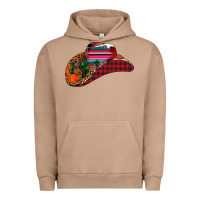 Pigment Burro Christmas Cowboy Urban Hoodie - CowhideDigitalArt