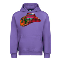 Tulip Christmas Cowboy Urban Hoodie - CowhideDigitalArt