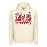 Sandshell one loved nurse valentine's day Premium Hoodie - OliviaCreatesArt