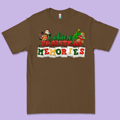 Baking Christmas Memories Premium Tee Designed By Nancycooperartshop