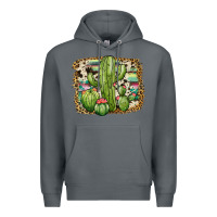 Rock serape cowhide cactus Premium Hoodie - JahusDesignShop