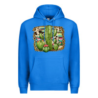 True Royal serape cowhide cactus Premium Hoodie - JahusDesignShop