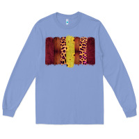 Colony Blue Western Farm Life Brushstrokes Long Sleeve Tee - Bettercallsaul