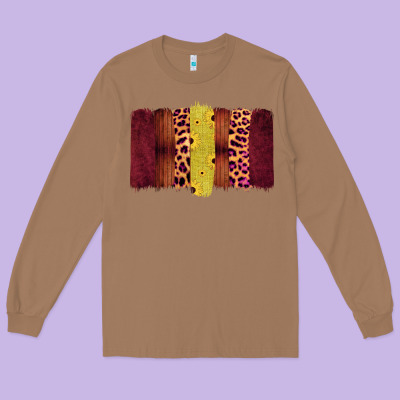 Western Farm Life Brushstrokes Long Sleeve Tee Designed By Bettercallsaul