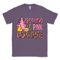 Lavender Dreaming Of A Pink Christmas Classic Tee - BundleAndBundleShop