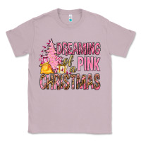 Lilac Dreaming Of A Pink Christmas Classic Tee - BundleAndBundleShop