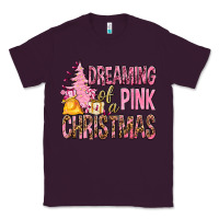 Plum Dreaming Of A Pink Christmas Classic Tee - BundleAndBundleShop