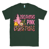 Sports Green Dreaming Of A Pink Christmas Classic Tee - BundleAndBundleShop