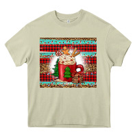 Mossy Christmas coffee Heavy Core Tee - Jasminsmagicworld