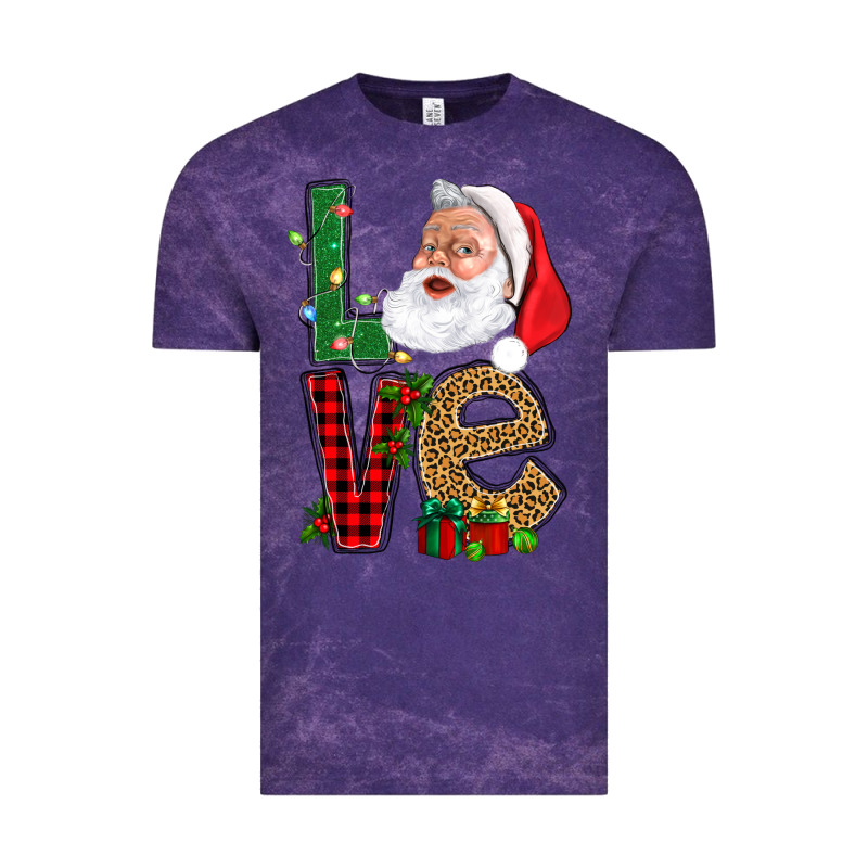 Love With Santa Portrait Vintage Tee by BundleAndBundleShop | Teevron