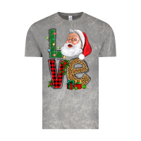 Cloud Rock Love With Santa Portrait Vintage Tee - BundleAndBundleShop