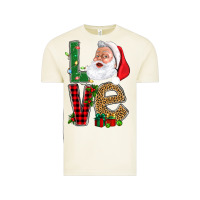 Vintage Arctic Love With Santa Portrait Vintage Tee - BundleAndBundleShop