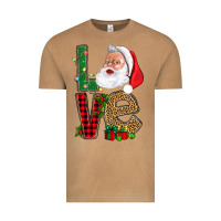 Vintage Camel Love With Santa Portrait Vintage Tee - BundleAndBundleShop