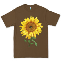 Cacao bambino sunflower Premium Tee - LillyAllenDesigns