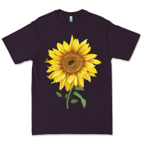 Plum bambino sunflower Premium Tee - LillyAllenDesigns