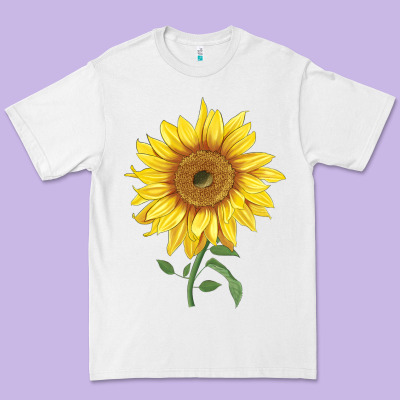 Bambino Sunflower Premium Tee Designed By Lillyallendesigns