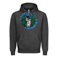 Charcoal Heather cozy season Zipper Hoodie - CowGirlArtShop