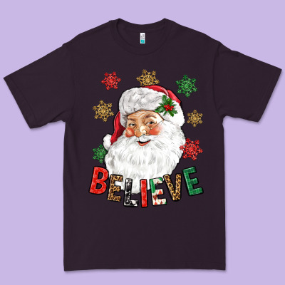 Believe Christmas Premium Tee Designed By Nancycooperartshop