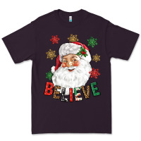 Plum Believe Christmas Premium Tee - NancyCooperArtShop