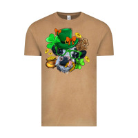 Vintage Camel St. Patrick Cow Clover Vintage Tee - BundleAndBundleShop
