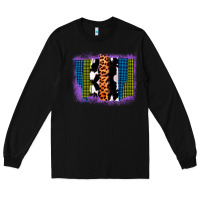 Black Purple Glitter Western Farm Life Brush Strokes Long Sleeve Tee - Bettercallsaul