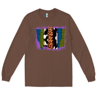 Chestnut Purple Glitter Western Farm Life Brush Strokes Long Sleeve Tee - Bettercallsaul