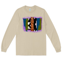 Mushroom Purple Glitter Western Farm Life Brush Strokes Long Sleeve Tee - Bettercallsaul