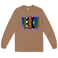 Toasted Coconut Purple Glitter Western Farm Life Brush Strokes Long Sleeve Tee - Bettercallsaul