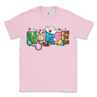 Bubblegum Pink Easter Nurse Classic Tee - BundleAndBundleShop